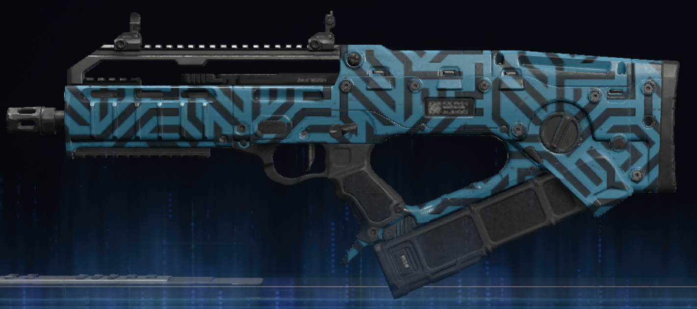 Rendu du camouflage Trace sur VX Compact